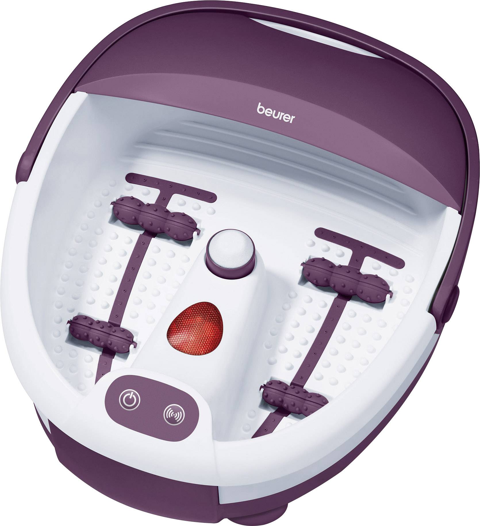 Beurer Bain de pieds à remous 60 W blanc, fruit rouge