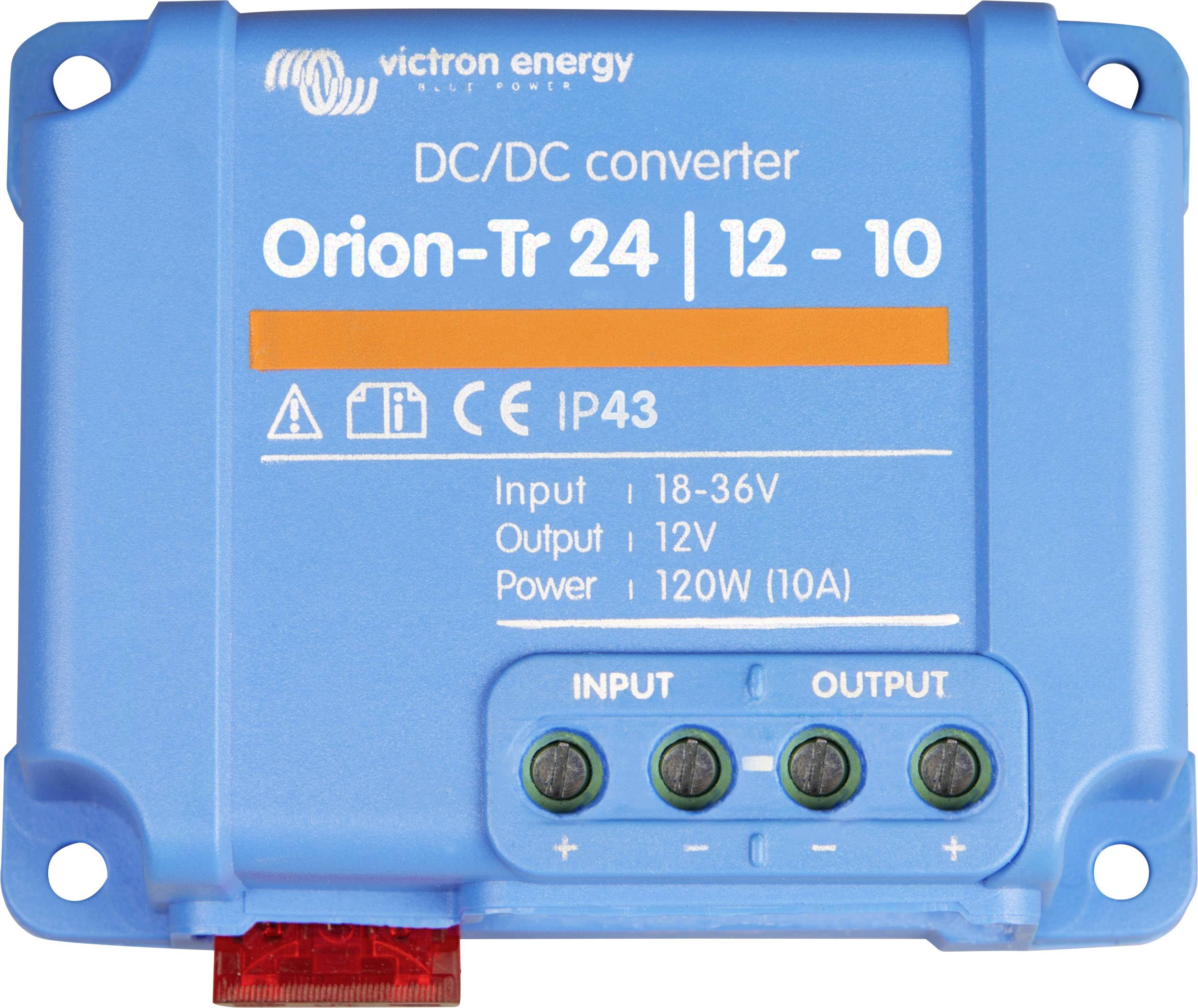 Victron Energy Orion-Tr 24/12-10 Convertisseur CC/CC 24 V/DC - 12.5 V/DC/12 A 120 W