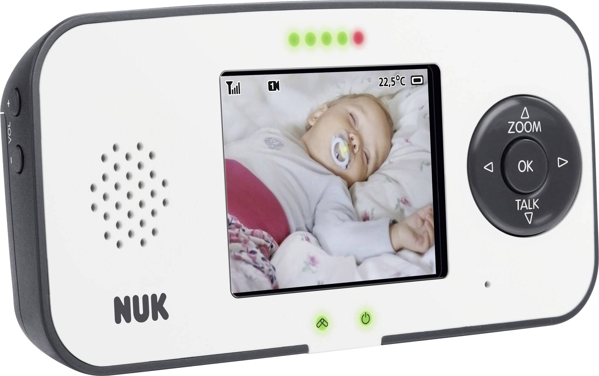 NUK 550VD 10.256.441 Babyphone avec caméra numérique 2.4 GHz