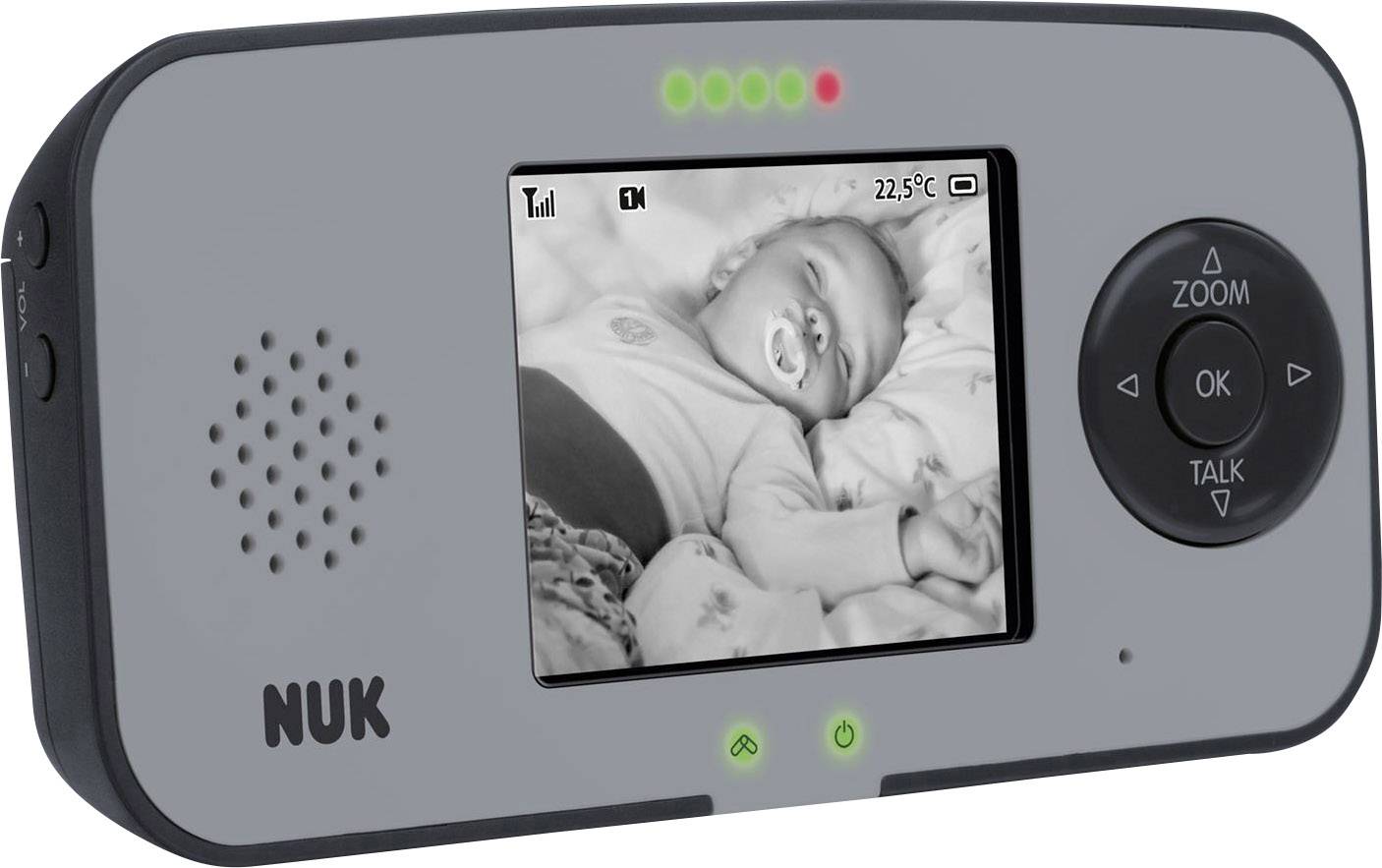 NUK 550VD 10.256.441 Babyphone avec caméra numérique 2.4 GHz
