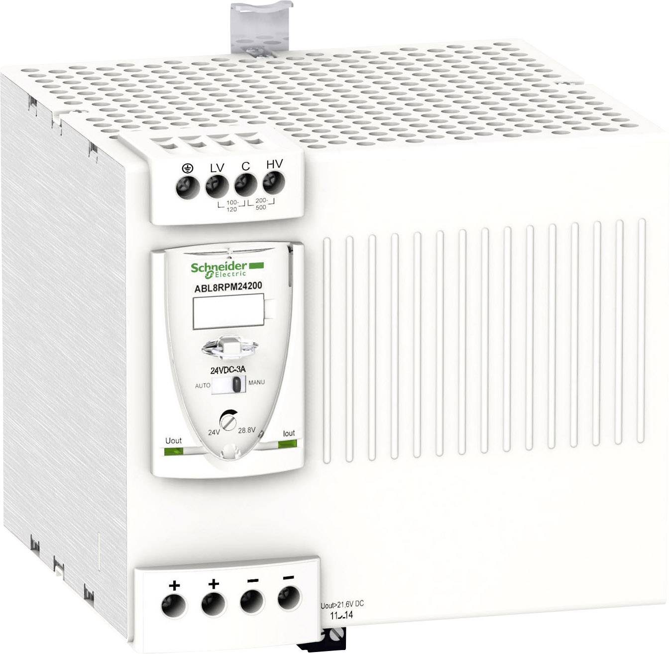 Schneider Electric ABL8RPM24200 Alimentation rail DIN 20 A Contenu 1 pc(s)