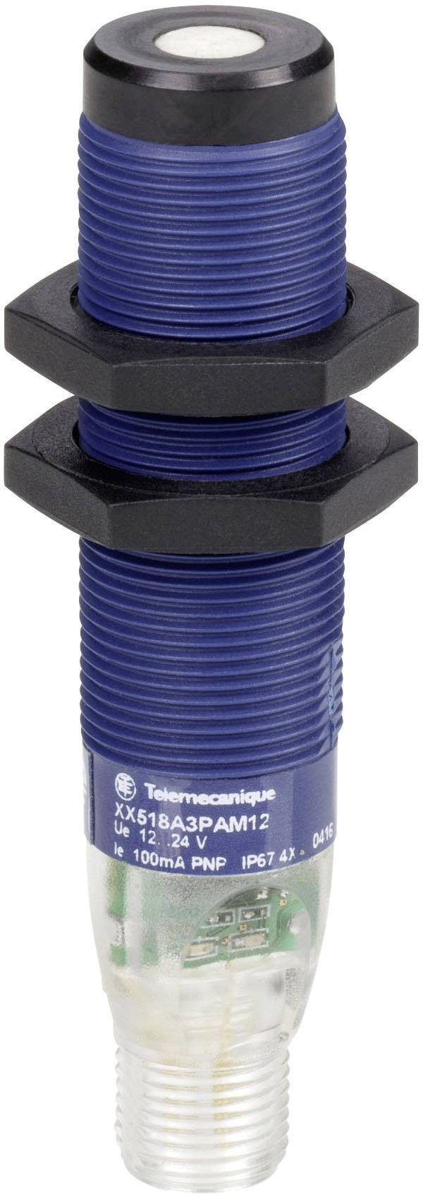Telemecanique XX518A3PAM12 Capteur à ultrasons XX518A3PAM12 M18 affleurant PNP 1 pc(s)