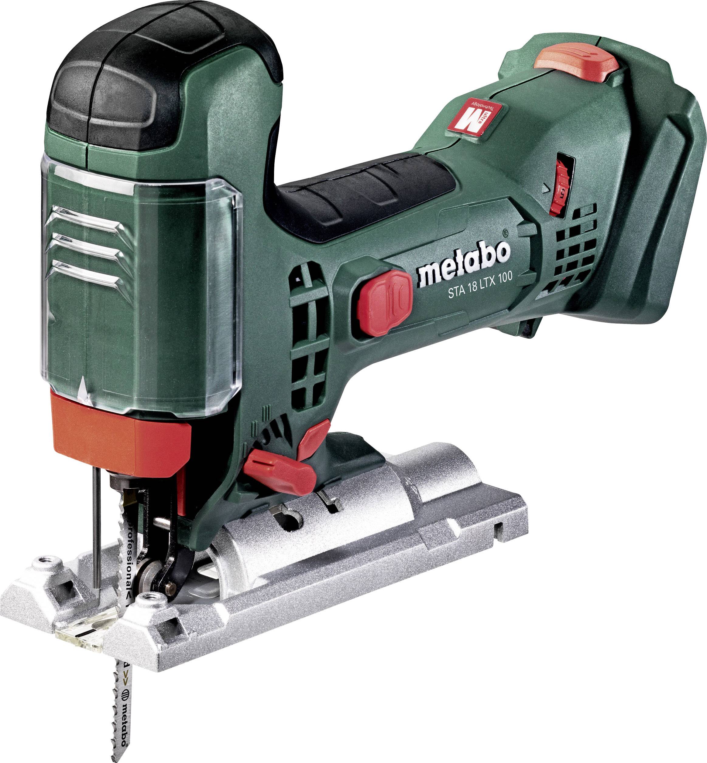 Metabo STA 18 LTX 100 Scie sauteuse sans fil 601002840 sans batterie 18 V