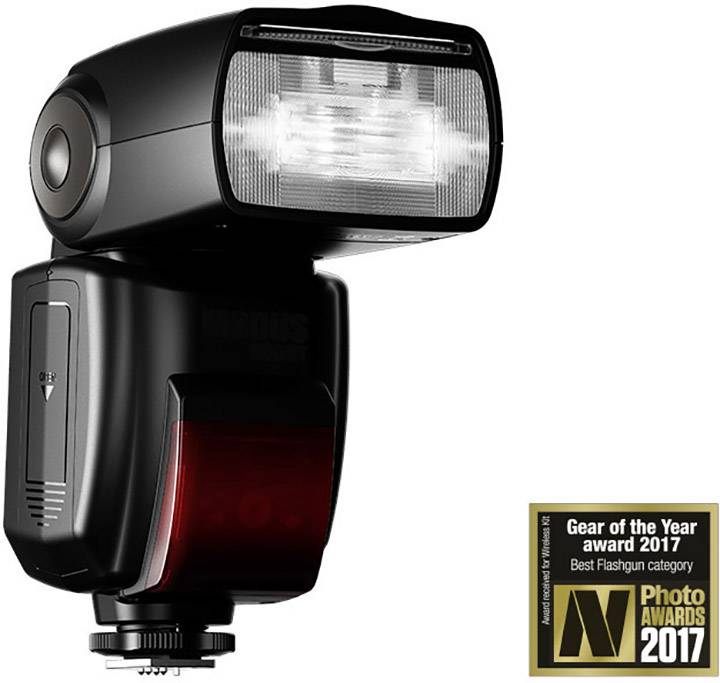 Flash à clipser Hähnel Fototechnik Modus 600RT Wireless Kit Adapté pour (caméra)=Sony Valeur de référence à ISO 100/50 mm=60