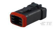 Boîtier femelle pour câble série DT TE Connectivity DT06-6S-EP06 Nbr total de pôles 6 1 pc(s)