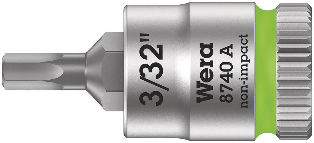 Wera 8740 A 05003381001 6 pans intérieurs Douille 1/4" (6.3 mm)