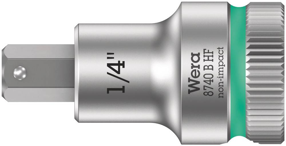 Wera 8740 B HF 05003089001 6 pans extérieurs Douille 1/4" 3/8" (10 mm)