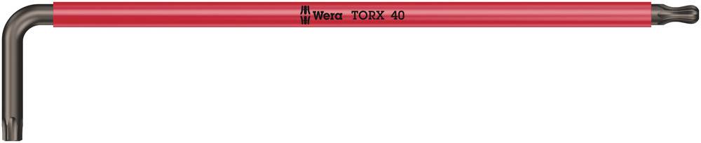 Wera 967 SXL 6 pans intérieurs (TX) Clé mâle coudée T 40