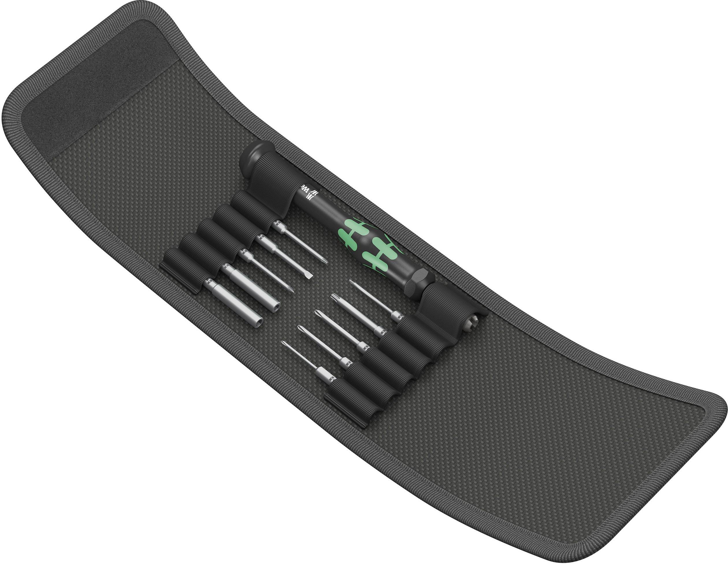 Wera Kraftform Kompakt Micro 11 Electronics 1 pour l'électronique et la mécanique de précision Tournevis porte-embouts 5/32"