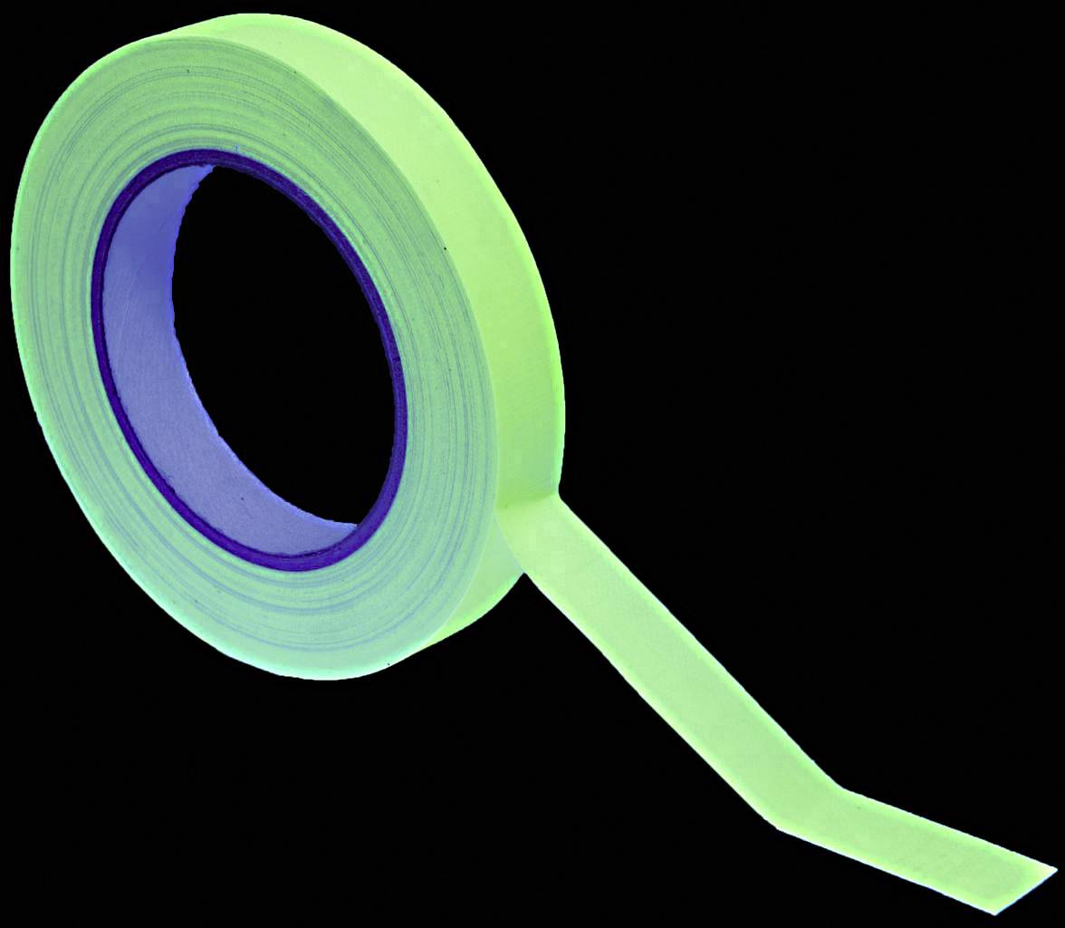 Bande adhésive jaune fluorescent (L x l) 2500 cm x 1.9 cm