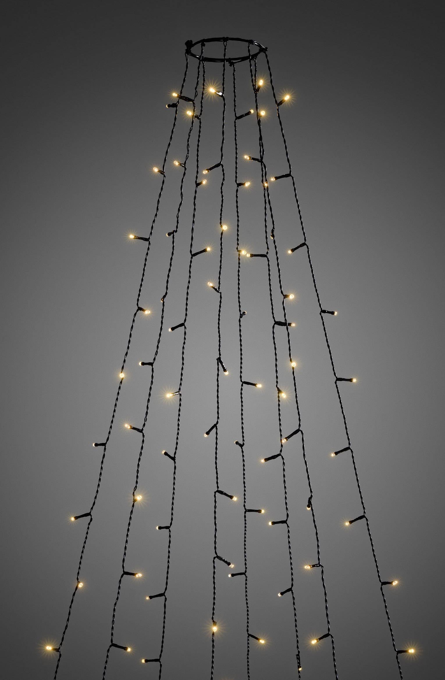 Konstsmide 6522-870 Lampe LED pour sapin avc commande par application pour l'extérieur CEE 2021: E (A - G) sur secteur Nombre de