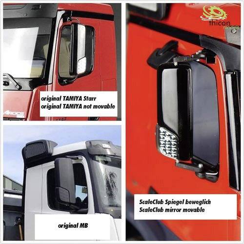 Thicon Models 50161 1:14 Support de miroir 1 set