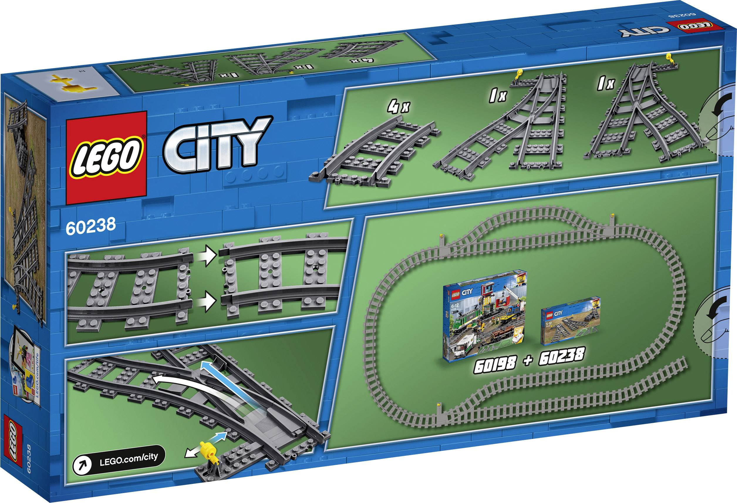 60238 LEGO® CITY Les aiguillages