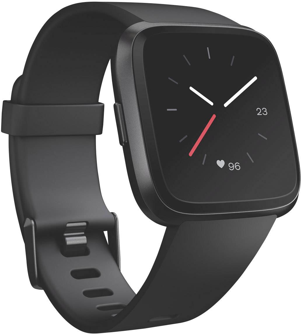 FitBit Versa Smartwatch S/L Schwarz