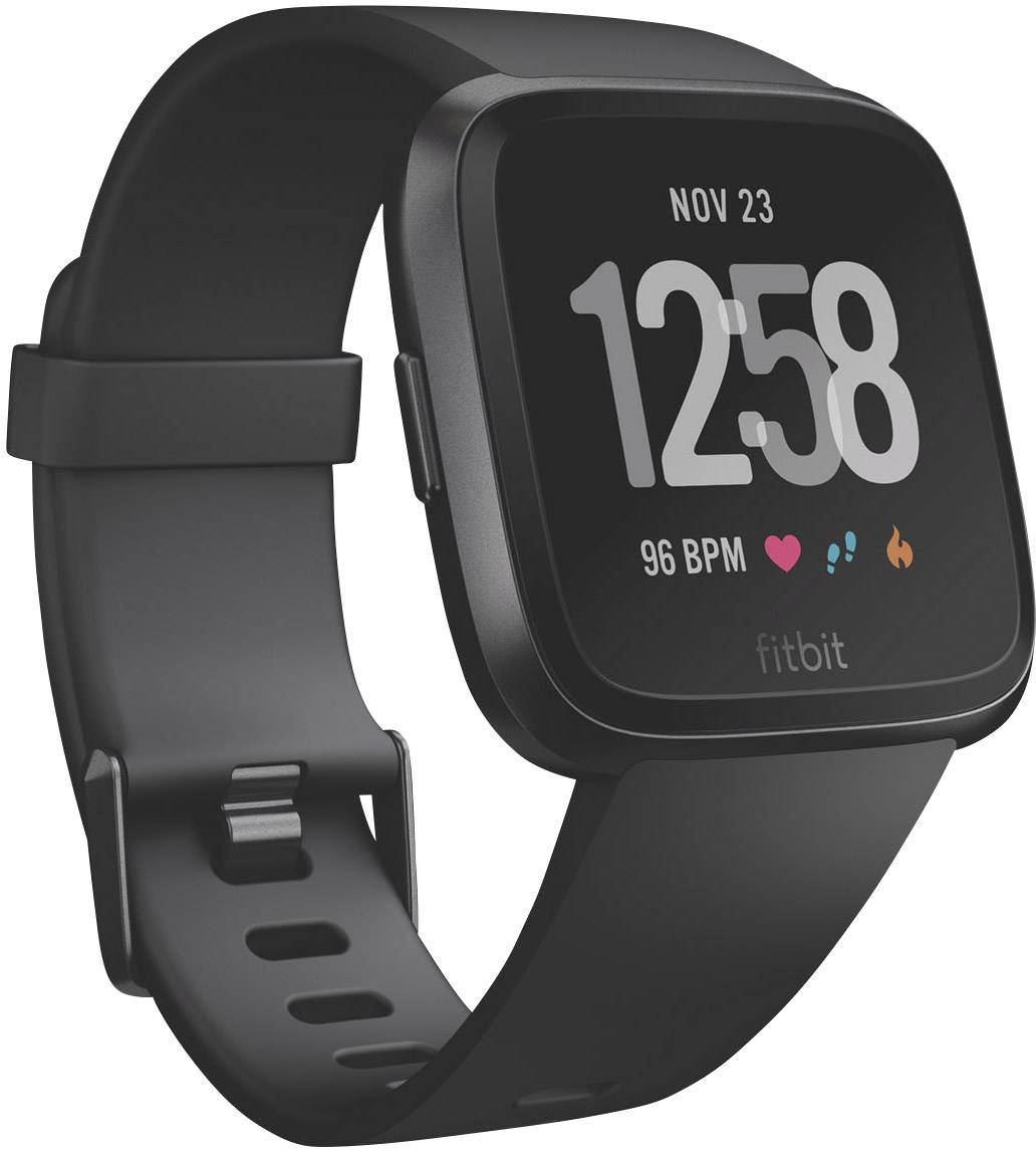 FitBit Versa Smartwatch S/L Schwarz