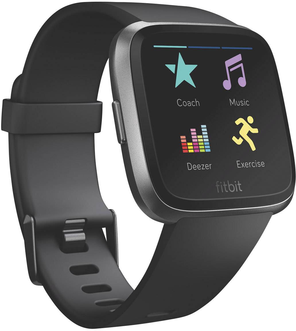 FitBit Versa Smartwatch S/L Schwarz