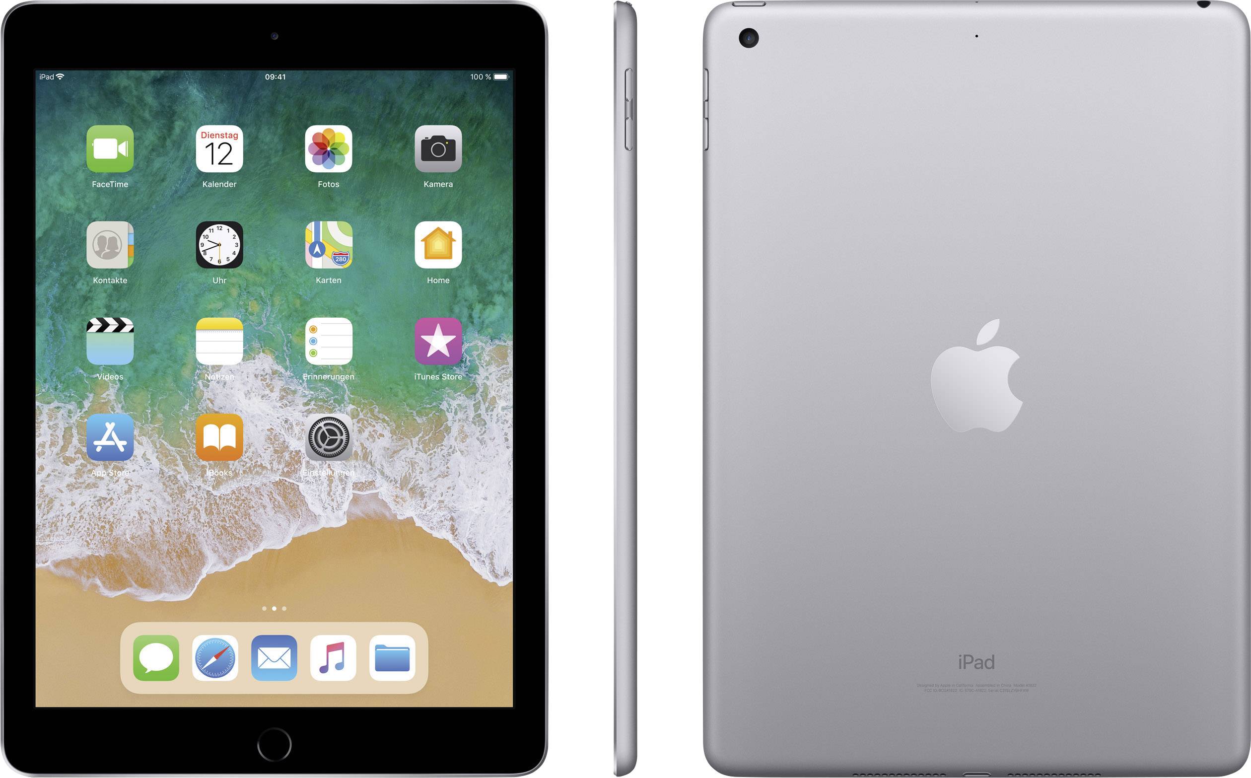 Apple refurbished iPad 9.7 (2018) Renewd® (niveau A) 24.6 cm9.7 pouces () 32 GB;WiFigris sidéral