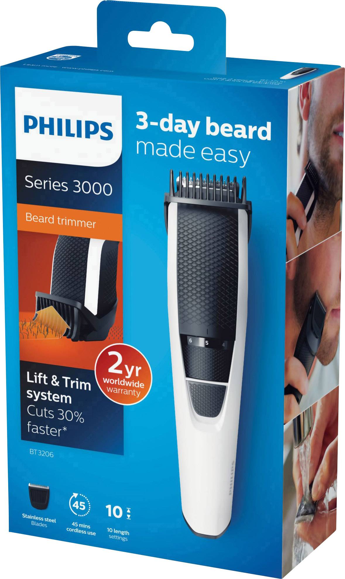 Philips BT3206/14 Bartschneider Schwarz