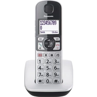 Panasonic KX-TGE510GS Téléphone sans fil pour séniors écran éclairé argent-noir Panasonic KX-TGE510GS Téléphone sans fil pour séniors écran éclairé argent-noir