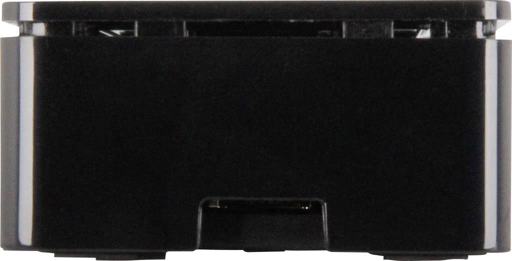 Boîtier pour ordinateur monocarte RS PRO 3B+ MFG Black convient pour: Raspberry Pi® B+, Raspberry Pi® 2 B, Raspberry Pi® 3