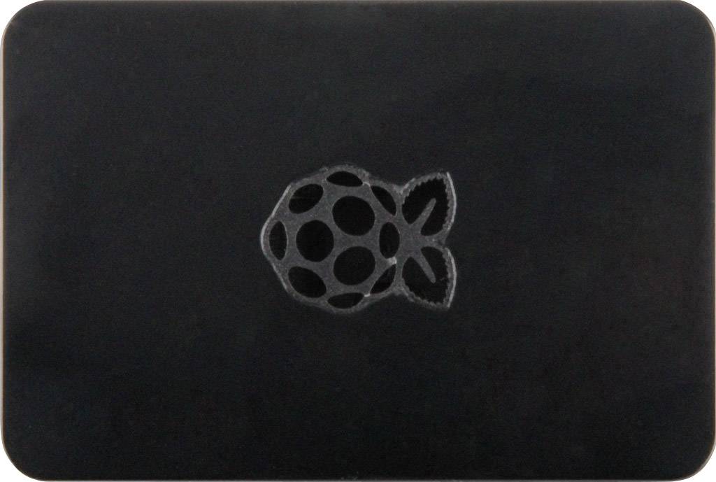 Boîtier pour ordinateur monocarte RS PRO 3B+ MFG Black convient pour: Raspberry Pi® B+, Raspberry Pi® 2 B, Raspberry Pi® 3