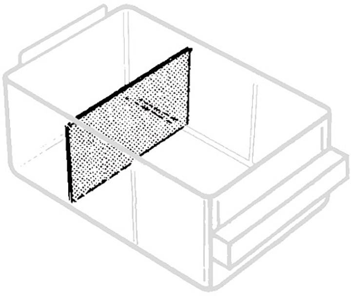 raaco 150-00 Séparations pour rayonnage à tiroirs (l x H) 52 mm x 32 mm Contenu 60 pc(s)