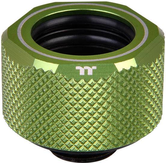 Thermaltake Pacific C-PRO G1/4 PETG Tube 16mm OD Compression - Green Raccord pour refroidissement à l'eau