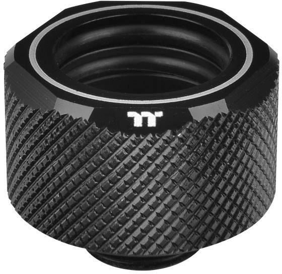 Thermaltake Pacific C-PRO G1/4 PETG Tube 16mm OD Compression - Black Raccord pour refroidissement à l'eau