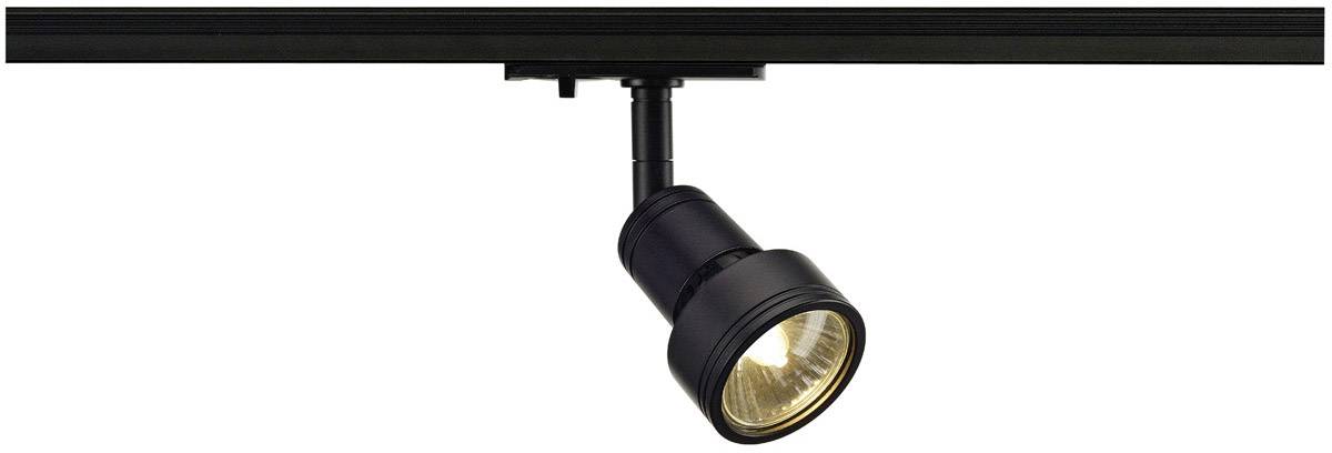 SLV 143390 Luminaire sur rail haute tension GU10 noir (mat)