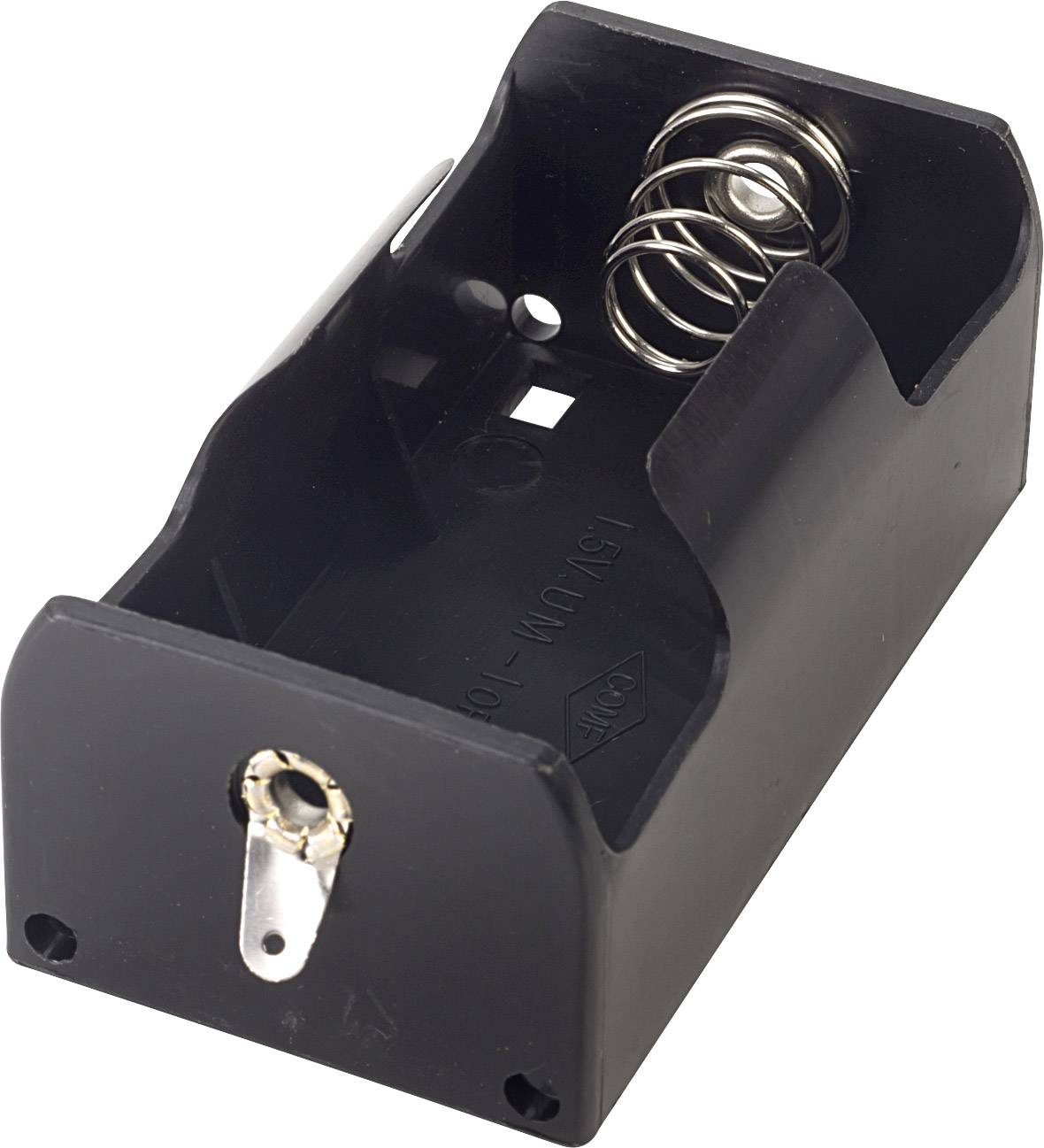 TRU COMPONENTS BH-111-1D Support de pile 1x LR20 (D) raccordement à souder