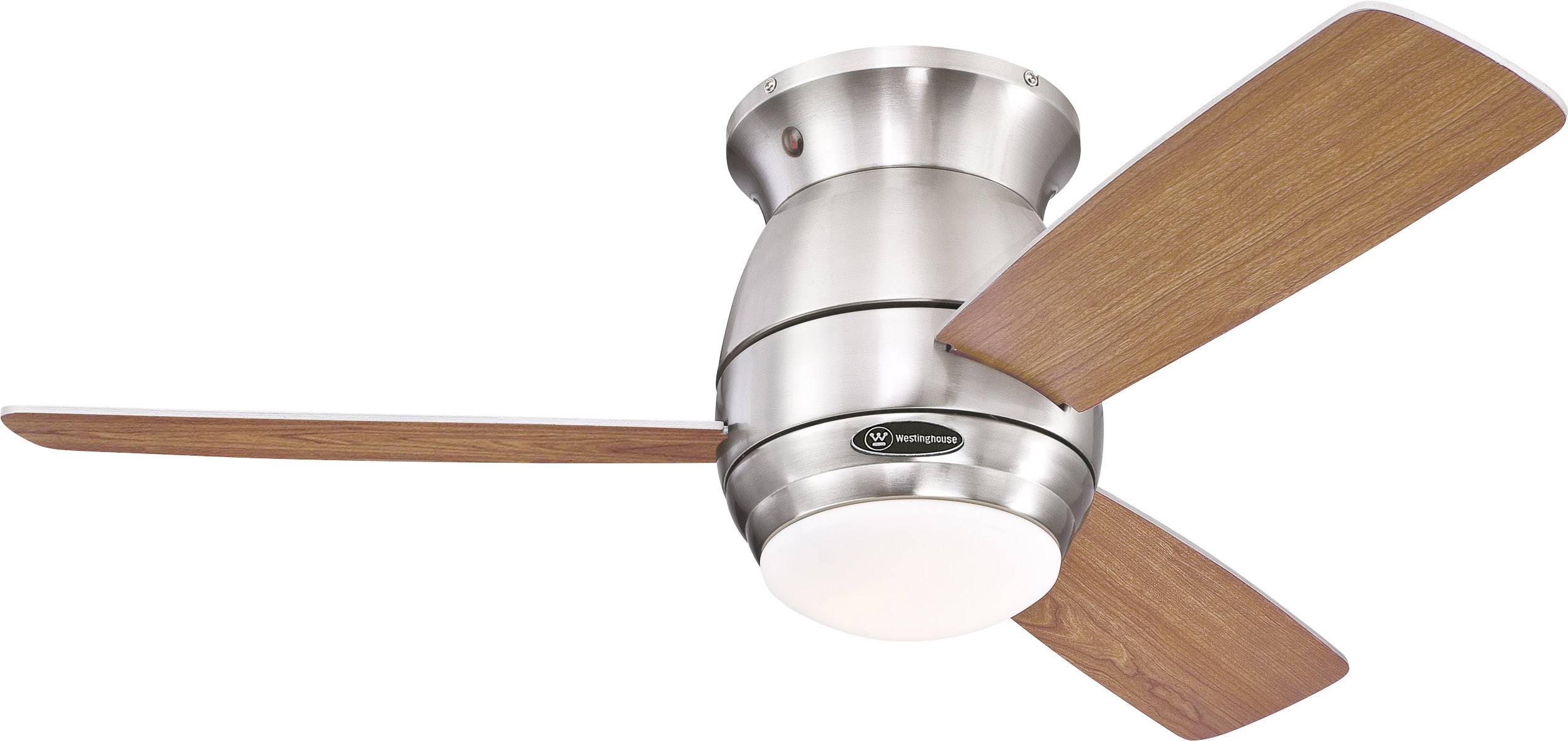Westinghouse Halley Ventilateur de plafond 48 W (Ø x H) 112 cm x 350 mm nickel avec éclairage, avec télécommande, pale