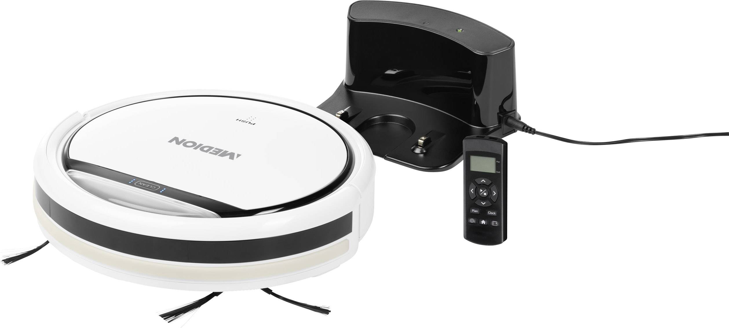 Medion MD 18500 Aspirateur robot blanc
