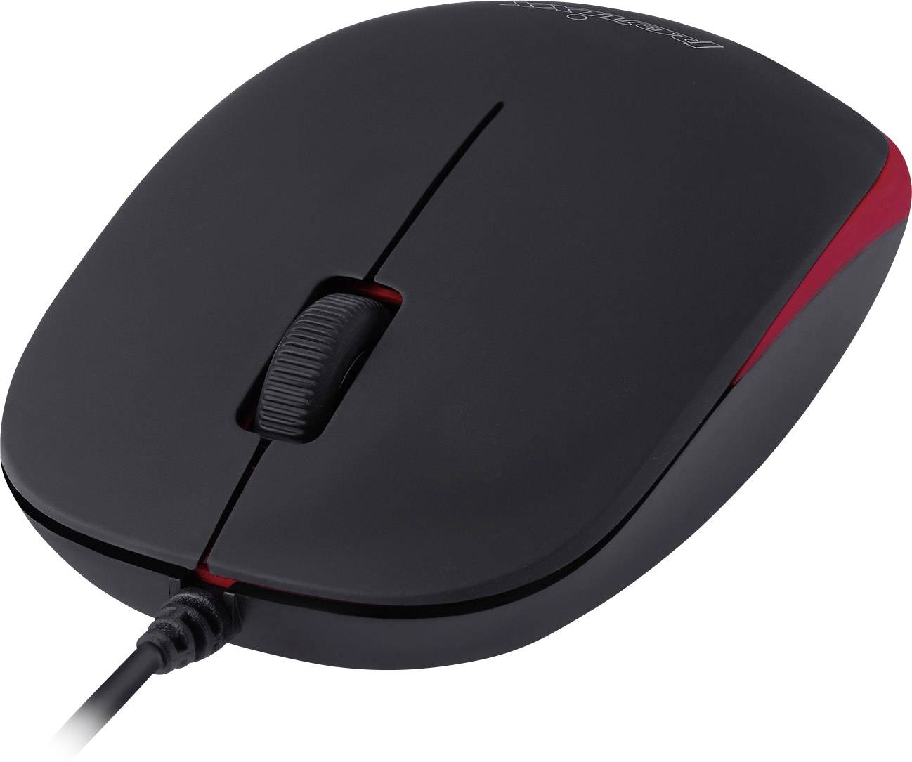 Perixx PERIDUO-212 USB Kit souris + clavier allemand, QWERTZ noir, rouge