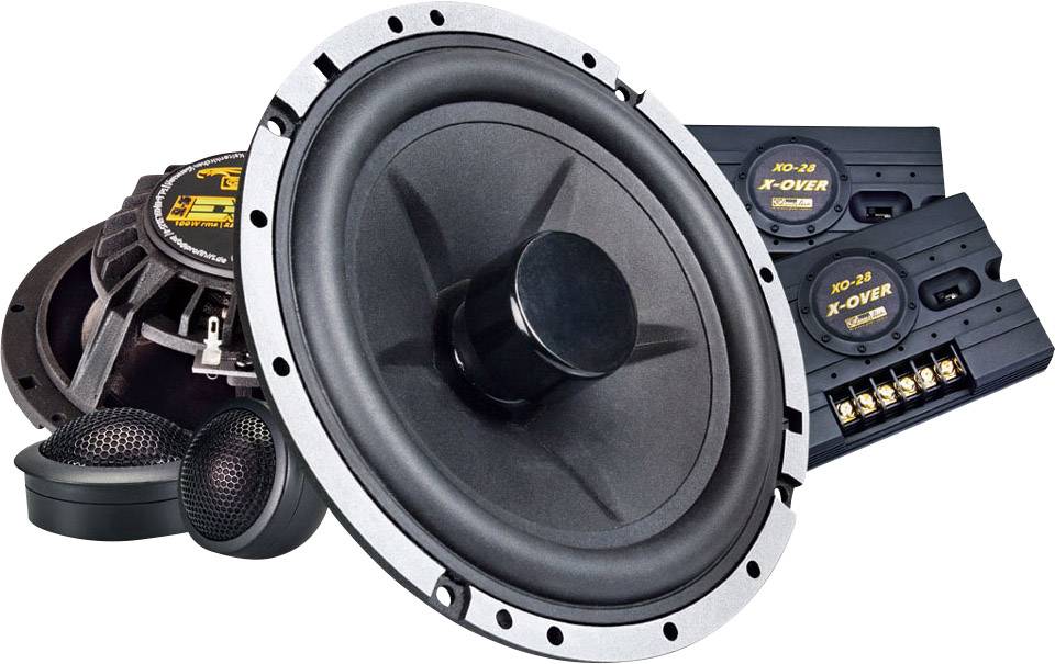 Sinuslive Set de haut-parleurs 2 voies à encastrer 200 W Contenu: 1 set