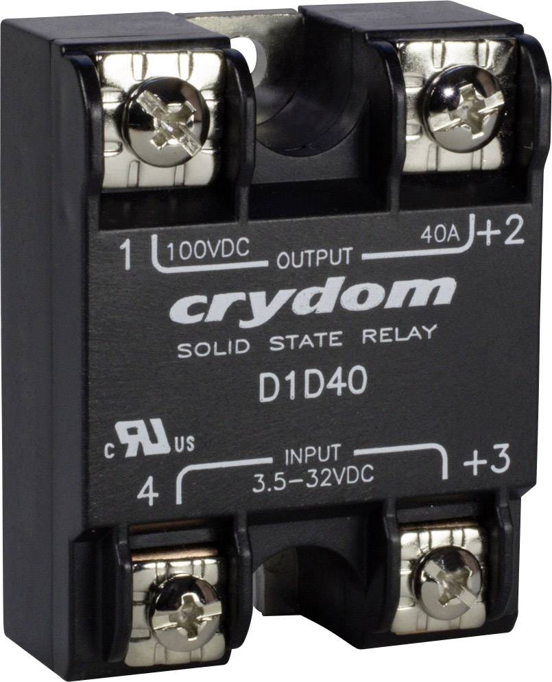 Crydom Relais à semi-conducteurs D2D12 12 A Tension de contact (max.): 200 V/DC 1 pc(s)