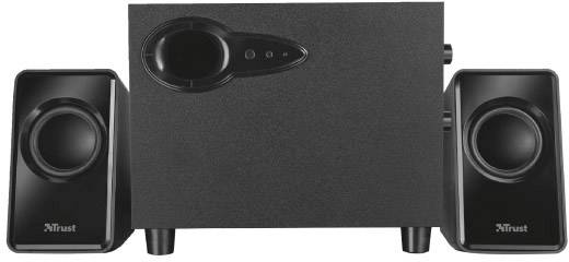 Trust Avora 2.1 Enceintes PC filaire 9 W noir