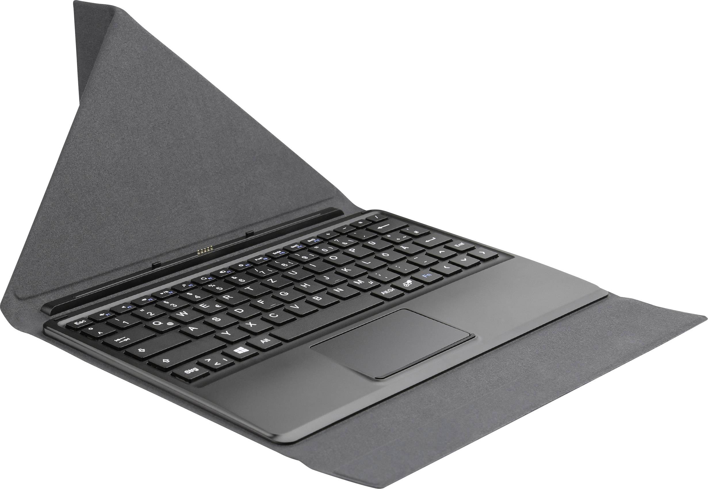 CSL Computer Tab 10 Dock Soft Keyboard Clavier pour tablette avec étui Adapté pour marque: Universel