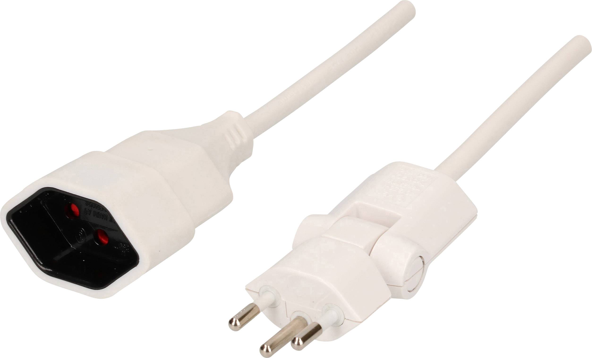 Max Hauri AG 129048 alimentation Rallonge blanc 0.50 m