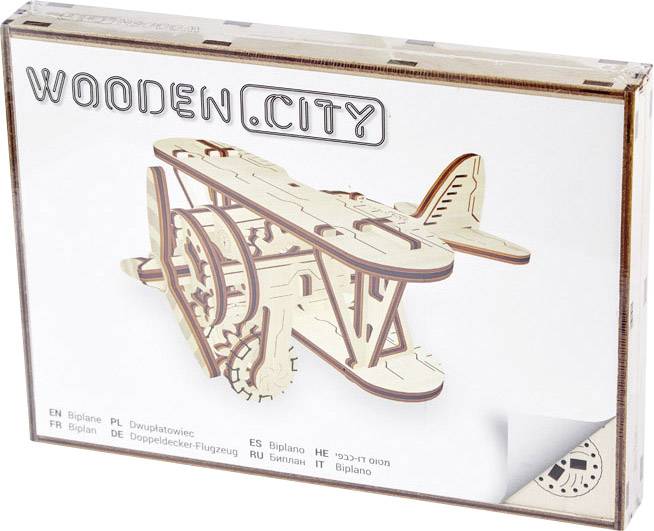 Kit de construction en bois Biplan / avion