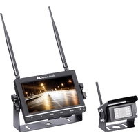 Système de recul vidéo sans fil Midland Truck Guardian montage fixe, montage par vissage noir Système de recul vidéo sans fil Midland Truck Guardian montage fixe, montage par vissage noir