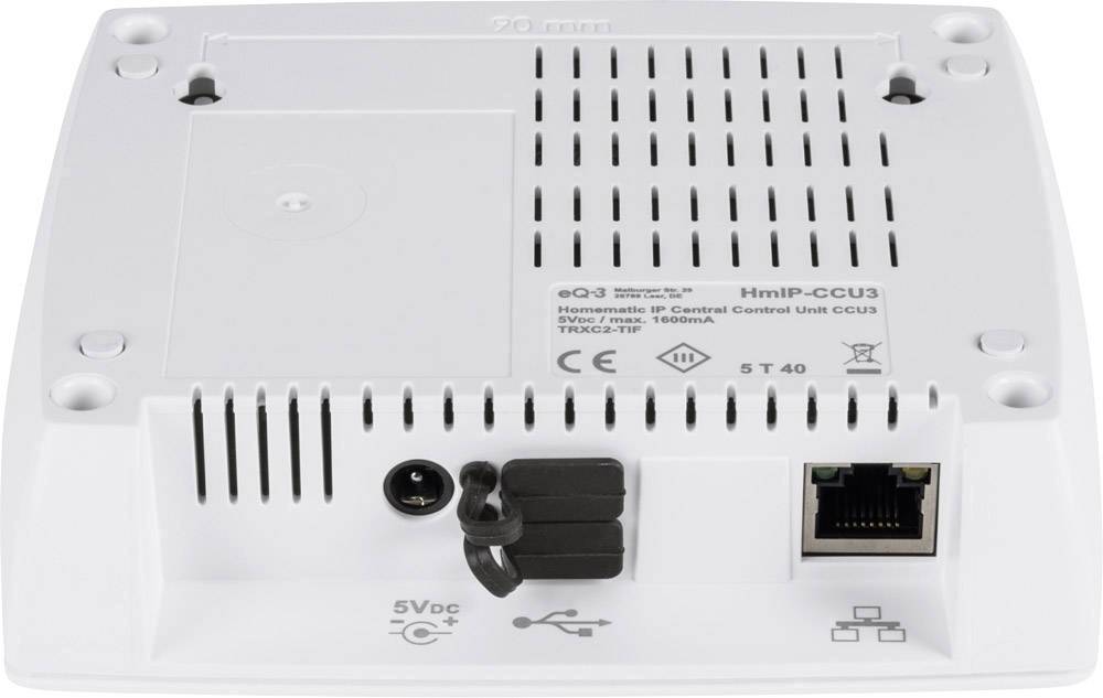Homematic IP sans fil Kit de démarrage pour commande de volet roulant CCU3