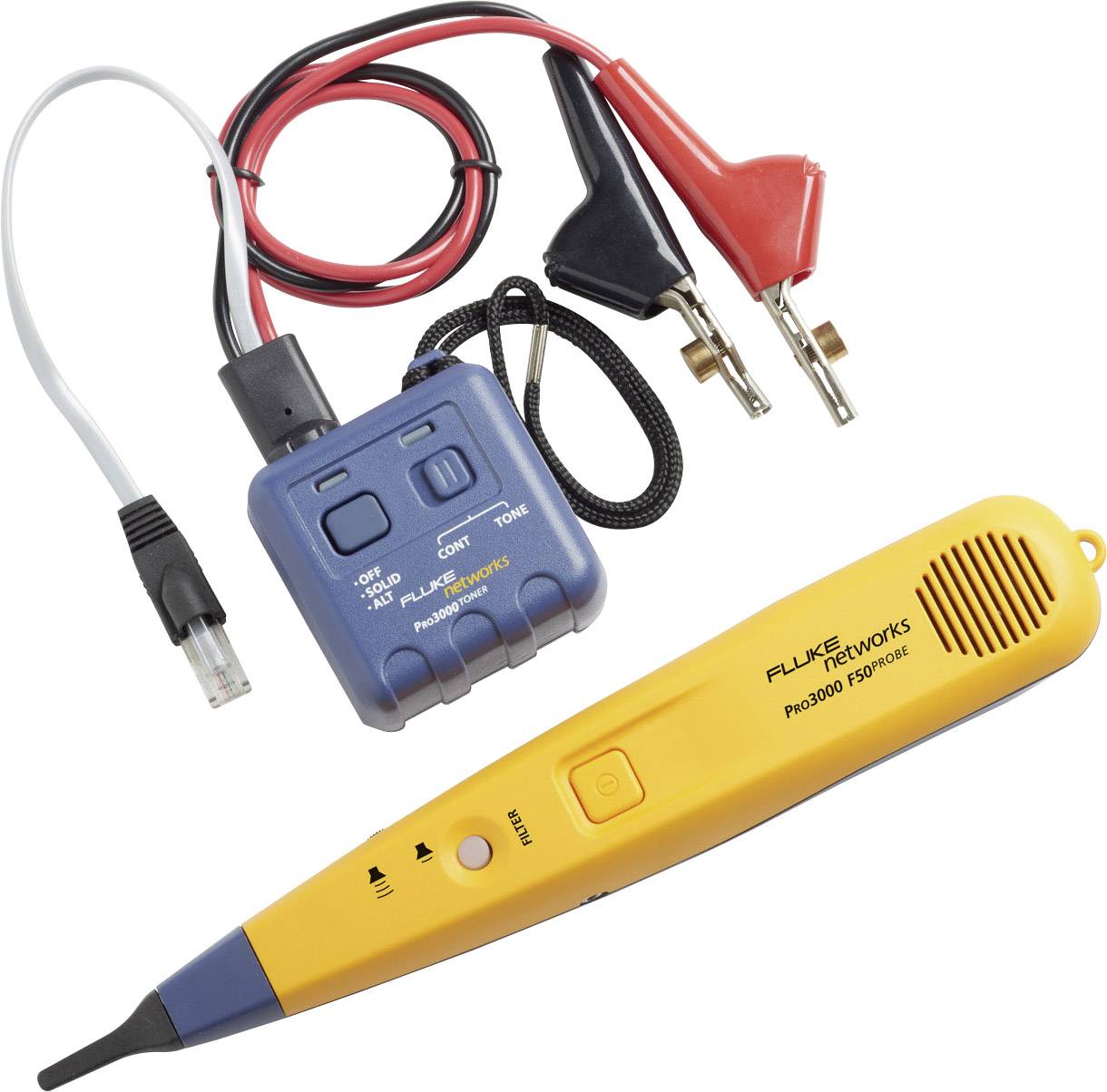 Kit générateur et détecteur de tonalité 4962088 Fluke Networks PRO3000F50-KIT réseau, télécommunication