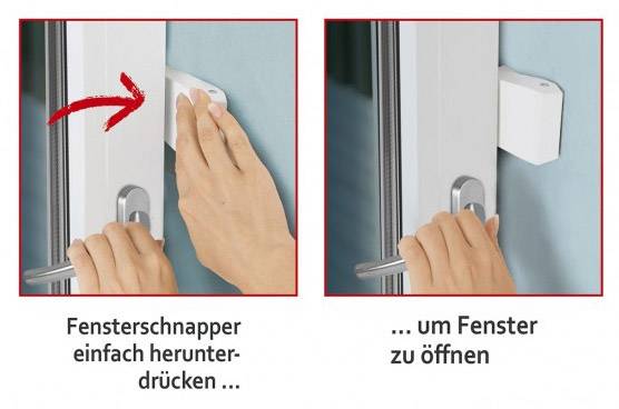 1694210 Verrou pour fenêtre blanc