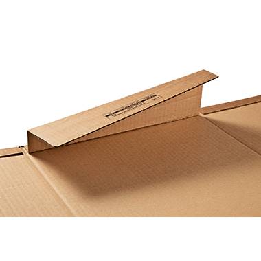 Colompac Carton d'expédition pour classeur CP055.51 carton ondulé DIN A4 marron