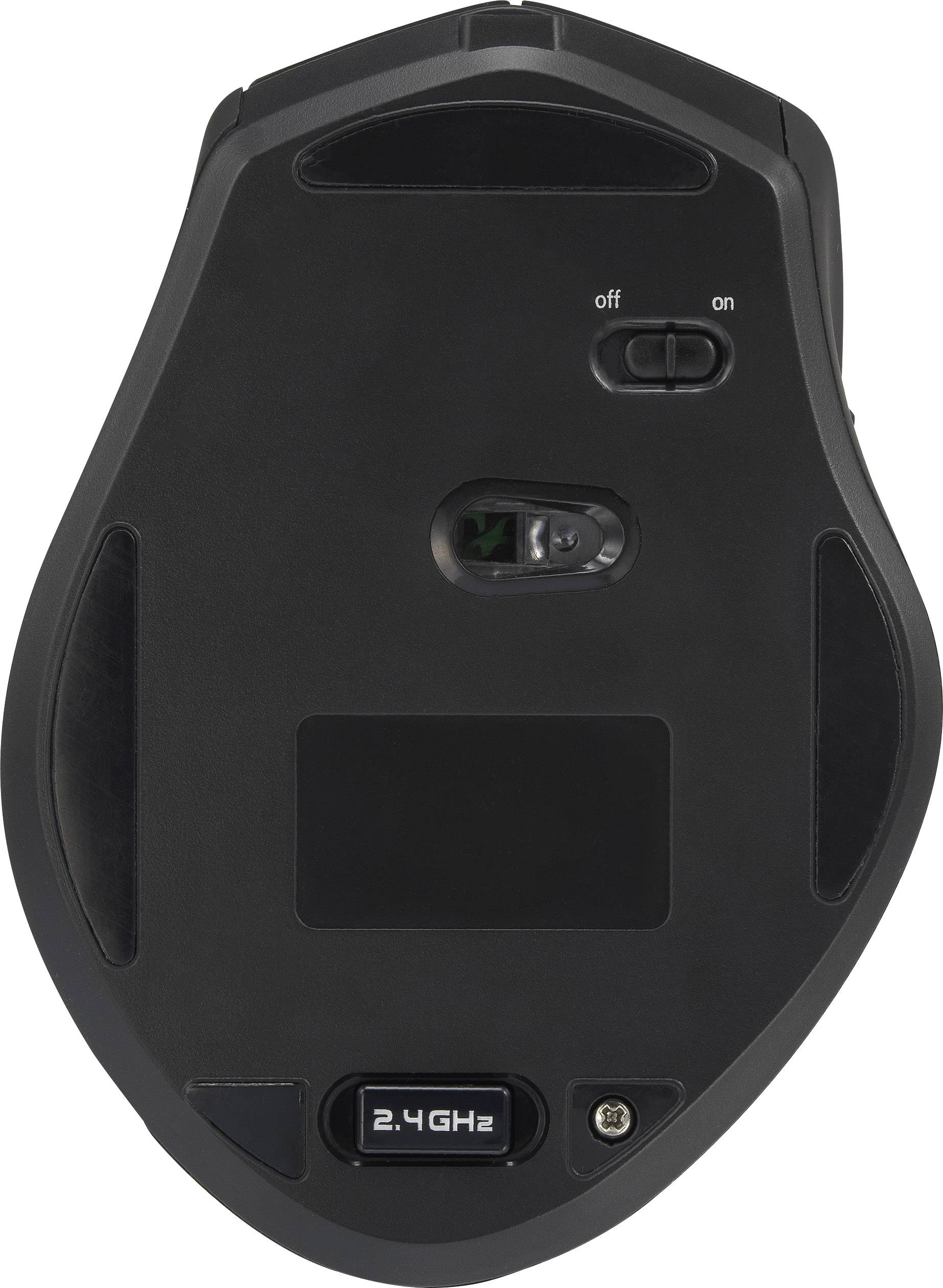 Souris Renkforce RF-FM-CHARGE1 optique rechargeable noir