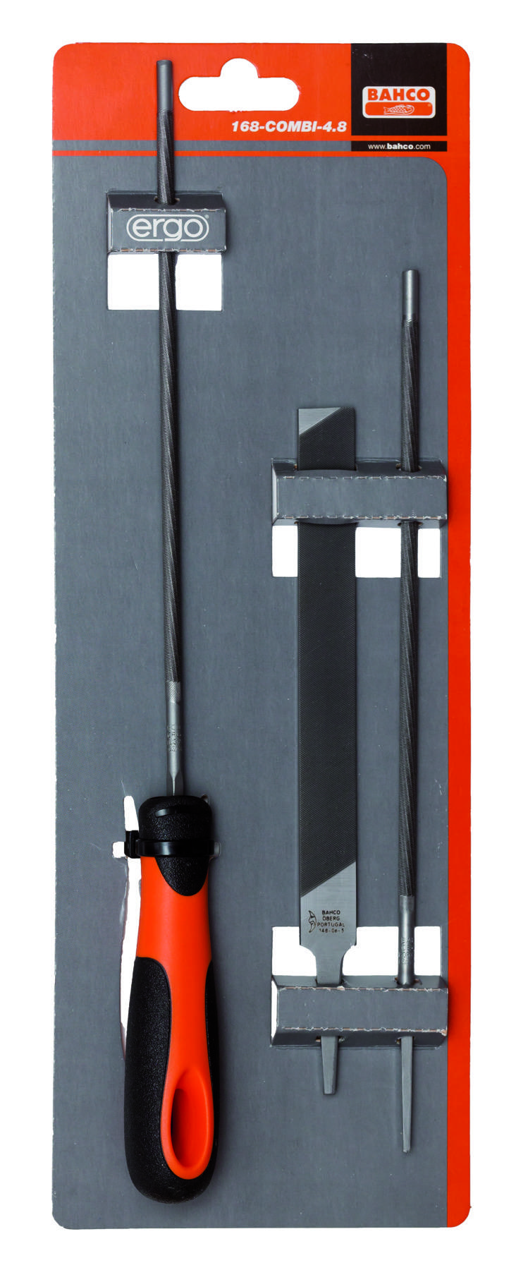 Bahco 168-COMBI-4.8 Kettensagefeile-Set, Ergo manche, 200mm Ø 4,8mm 1 pc(s)