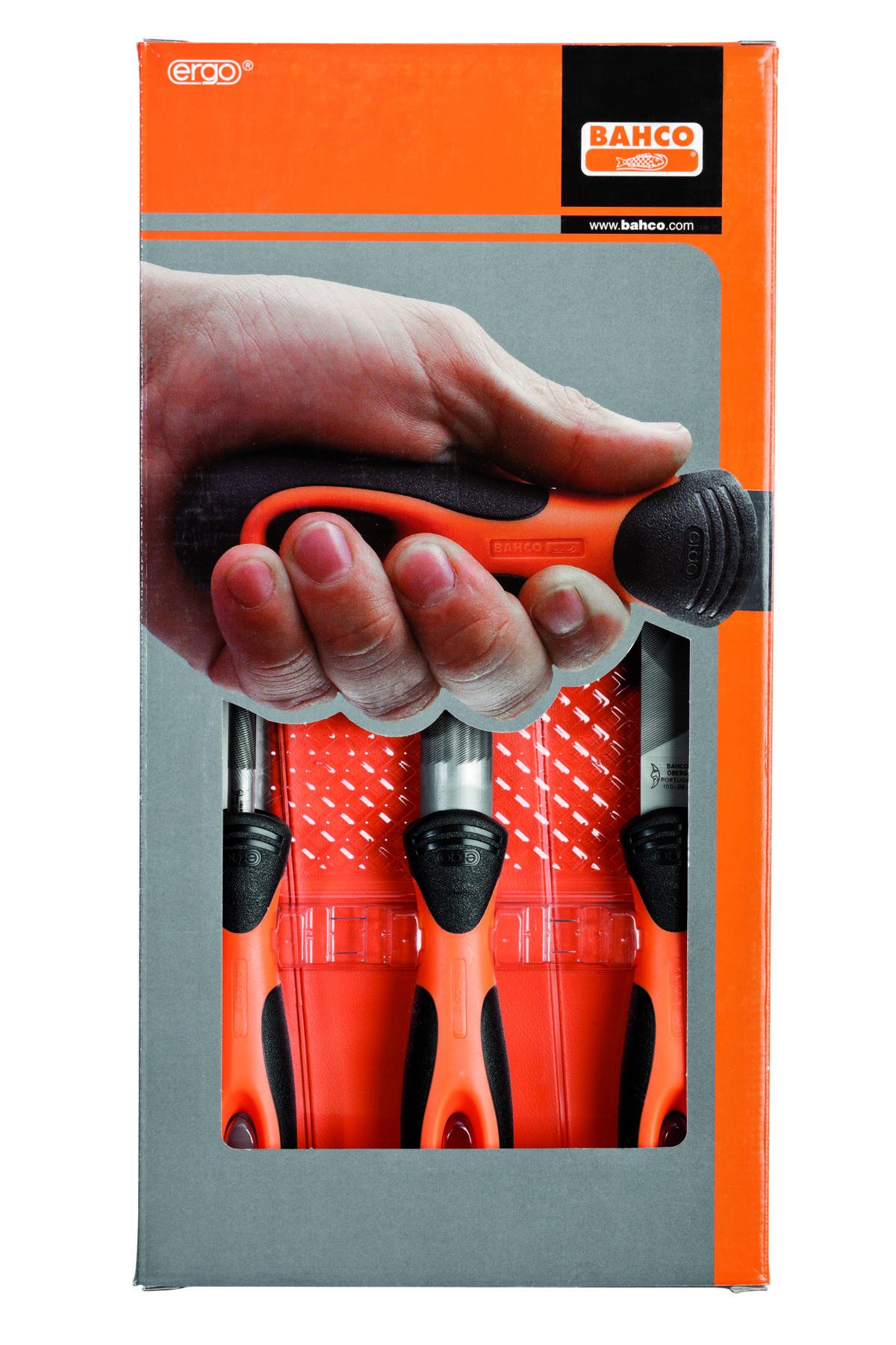 Bahco 1-473-08-2-2 Jeu de limes Ergo 3 pces 200 mm taille 2 1 pc(s)