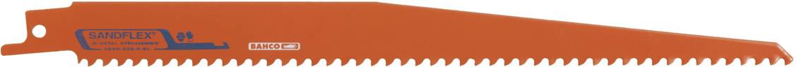 Bahco 3940-228-6-SL-5P Lame de scie-sabre sable flex® Bimetall, 228mm, 6 Zpz, Sl 5 pc(s)