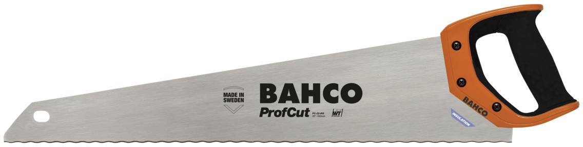 Handsäge mit ergonomischem Griff und Zahnung der Marke 'BAHCO', Modell 'ProfCut', geeignet für Präzisionsschnitte in Holz.