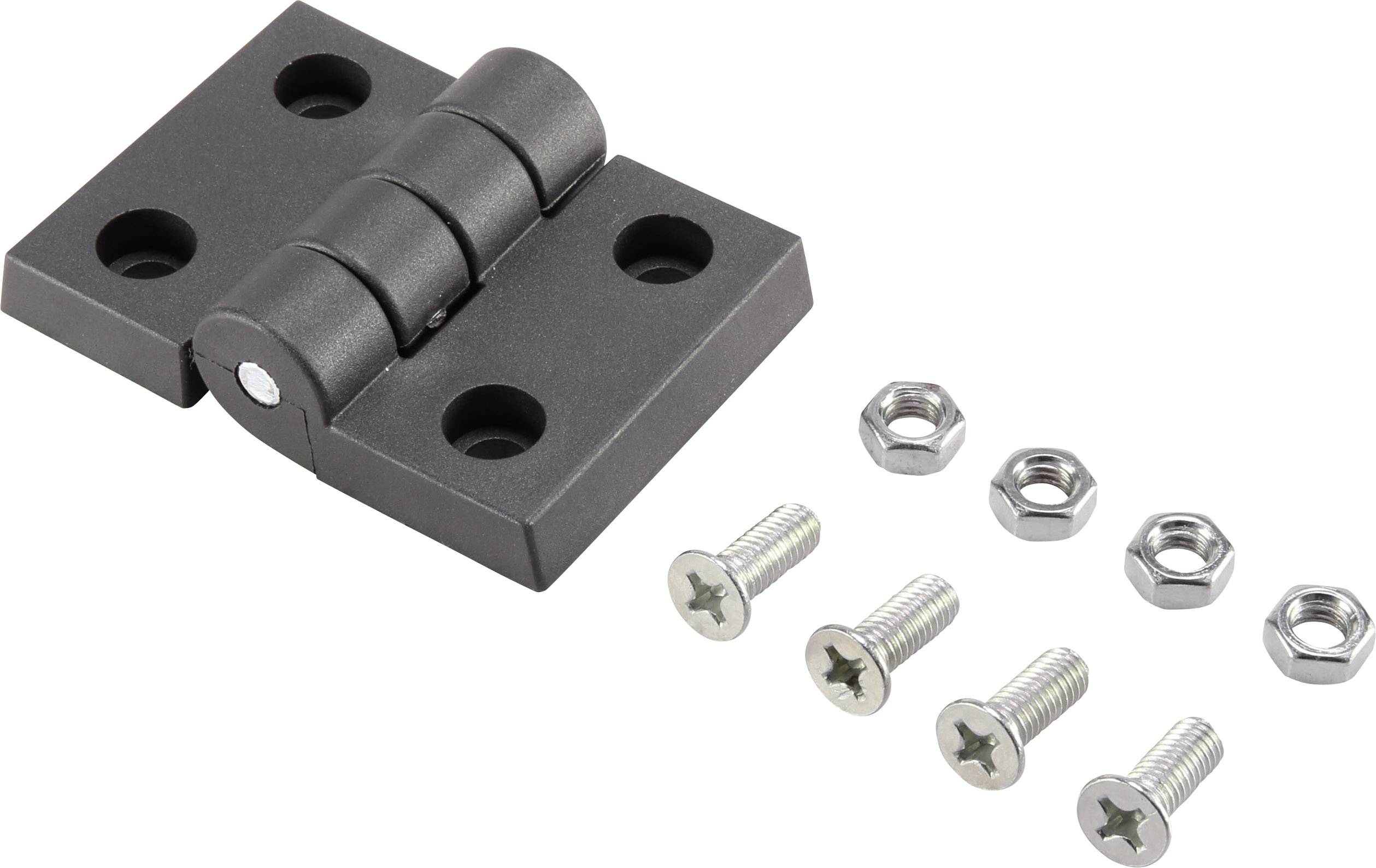 Basetech Charnière en plastique 70 x 50 x 10 mm 70 mm 1 pc(s)